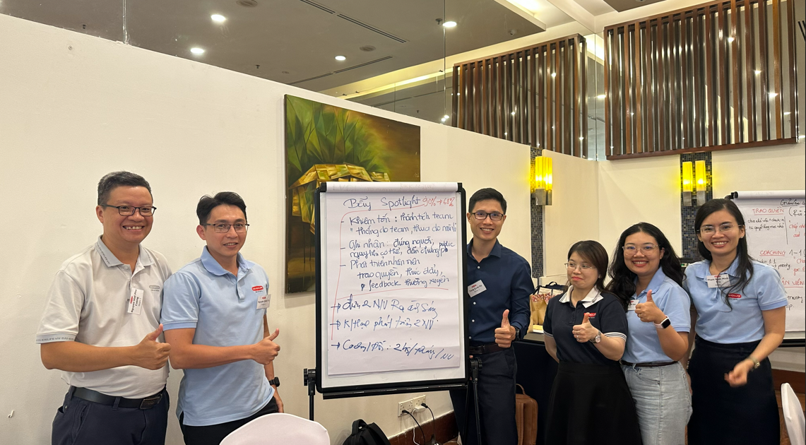 Chương trình Quản trị & Dẫn dắt sự thay đổi (Leading Change) dành cho đội ngũ quản lý Dai-ichi Life Việt Nam.
