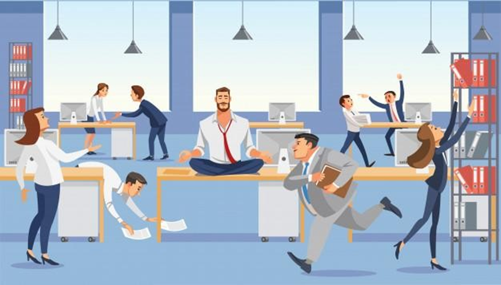 CÁC CÁCH GIẢM CĂNG THẲNG TẠI NƠI LÀM VIỆC